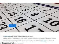 Sites similar to calendarioparaguay.com