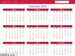 Sites similar to calendarioperu.com
