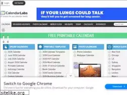 Sites similar to calendarlabs.com