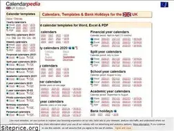 Sites similar to calendarpedia.co.uk