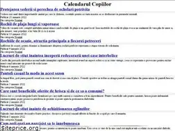Sites similar to calendarulcopiilor.ro