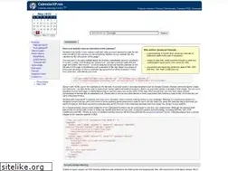 Sites similar to calendarxp.net