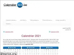 Sites similar to calendrier-365.be