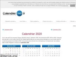 Sites similar to calendrier-365.fr