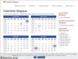 Sites similar to calendrier-be.be