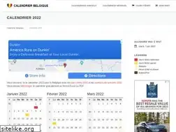 Sites similar to calendrier-belgique.be