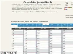 Sites similar to calendrier-journalier.fr