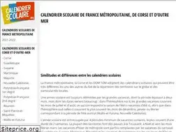 Sites similar to calendrier-scolaire.org