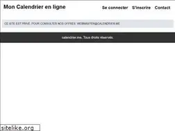 Sites similar to calendrier.me
