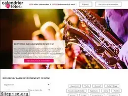 Sites similar to calendrierdesfetes.fr