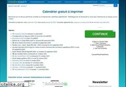 Sites similar to calendriergratuit.fr