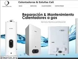 Sites similar to calentadoresyestufascali.com