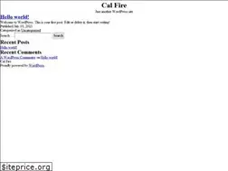 Sites similar to calfires.com