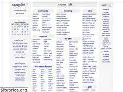 Sites similar to calgary.craigslist.org
