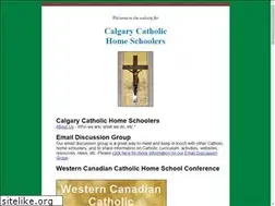 Sites similar to calgarycatholichs.com