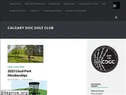 Sites similar to calgarydiscgolf.com