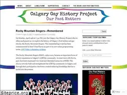 Sites similar to calgaryqueerhistory.ca
