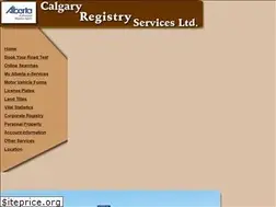 Sites similar to calgaryregistry.com
