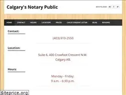 Sites similar to calgarysnotary.com