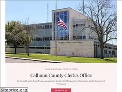 Sites similar to calhouncoclerk.org