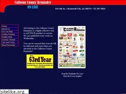 Sites similar to calhouncountyreminder.com