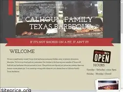 Sites similar to calhounfamilytexasbarbeque.com