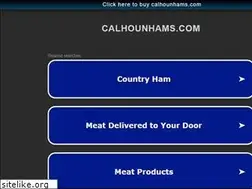 Sites similar to calhounhams.com