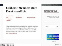 Sites similar to calibersusa.wordpress.com