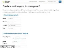 Sites similar to calibragemdepneu.com.br