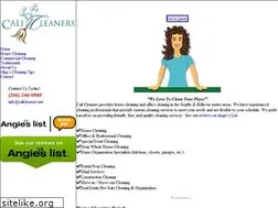 Sites similar to calicleaners.net