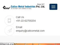 Sites similar to calicometal.net