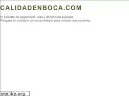 Sites similar to calidadenboca.com
