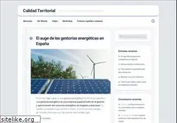 Sites similar to calidadterritorial.es