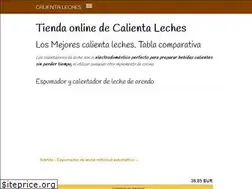Sites similar to calientaleches.com