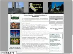 Sites similar to california-construction-law.com