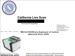 Sites similar to california-livescan.com