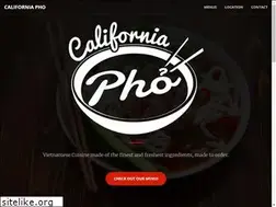 Sites similar to california-pho.com