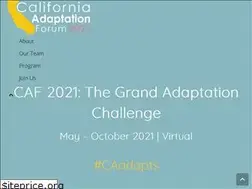 Sites similar to californiaadaptationforum.org
