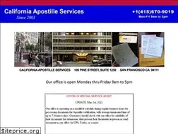 Sites similar to californiaapostilleservices.com