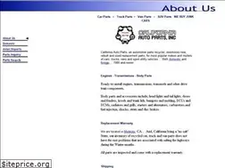 Sites similar to californiaautoparts.com