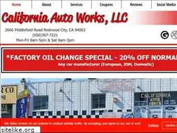 Sites similar to californiaautoworks.com