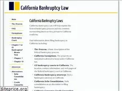 Sites similar to californiabankruptcy.info