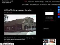 Sites similar to californiabasscontenders.com