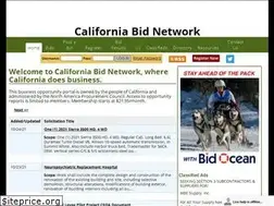 Sites similar to californiabids.com