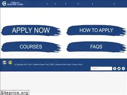 Sites similar to californiaboatercard.com