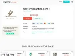 Sites similar to californiacantina.com