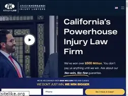 Sites similar to californiacaraccidentattorney.net