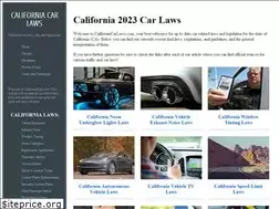 Sites similar to californiacarlaws.com