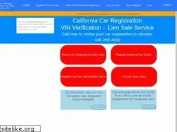 Sites similar to californiacartags.com
