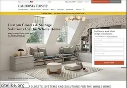 Sites similar to californiaclosets.com